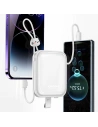 Buy Powerbank Joyroom JR-L008 Cutie Series 10000mAh 22.5W Stand + USB-C and Lightning cables white - JYR615 - {ean13} - Home Screen Store Europe