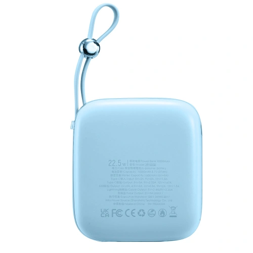 Kup Powerbank Joyroom JR-L002 Jelly Series 10000mAh 22.5W + cablu USB-C albastru - JYR616 - {ean13} - Sklep Home Screen