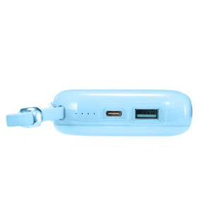 Powerbank Joyroom JR-L002 Jelly Series 10000mAh 22.5W + kabel USB-C niebieski