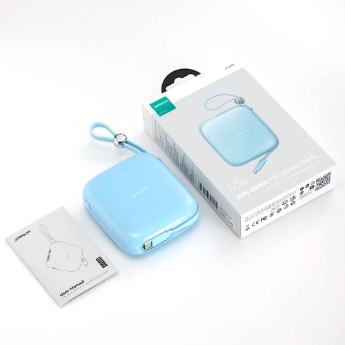 Kup Powerbank Joyroom JR-L002 Jelly Series 10000mAh 22.5W + cablu USB-C albastru - JYR616 - {ean13} - Sklep Home Screen
