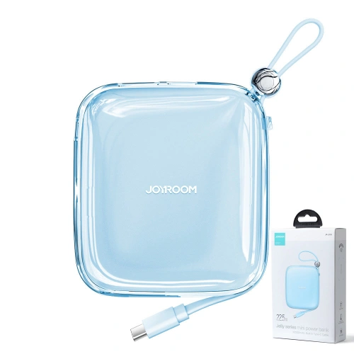 Kup Powerbank Joyroom JR-L002 Jelly Series 10000mAh 22.5W + cablu USB-C albastru - JYR616 - {ean13} - Sklep Home Screen