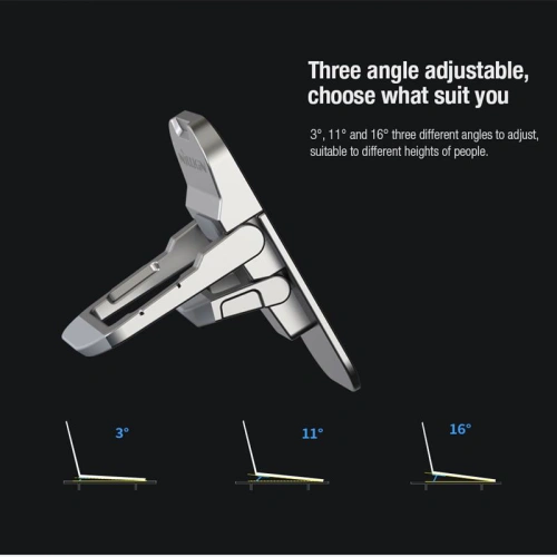 Buy Laptop Stand Nillkin Bolster Plus Portable Stand silver - NLK982 - {ean13} - Home Screen Store Europe
