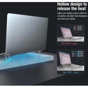 Kup Podstawka pod laptopa Nillkin Bolster Plus Portable Stand srebrna - NLK982 - {ean13} - Sklep Home Screen