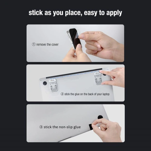 Kup Podstawka pod laptopa Nillkin Bolster Plus Portable Stand srebrna - NLK982 - {ean13} - Sklep Home Screen