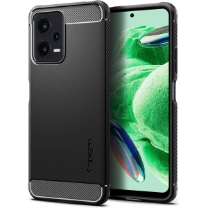 Kup Etui Spigen Rugged Armor Xiaomi Redmi Note 12/POCO X5 5G Matte Black - SPN2805 - {ean13} - Sklep Home Screen