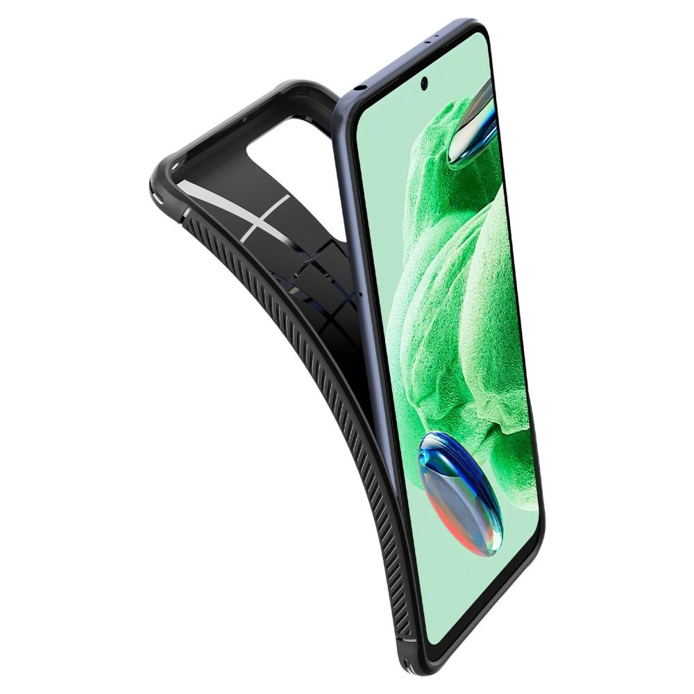Etui Spigen Rugged Armor Xiaomi Redmi Note 12/POCO X5 5G Matte Black