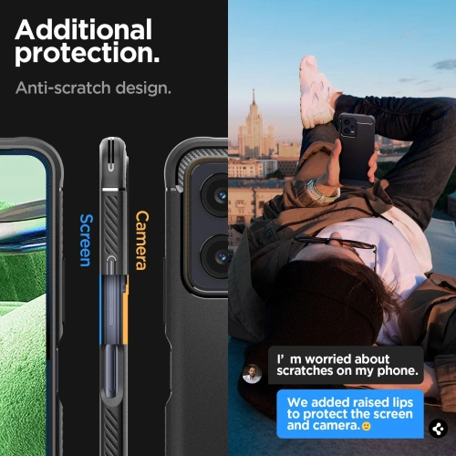 Kup Etui Spigen Rugged Armor Xiaomi Redmi Note 12/POCO X5 5G Matte Black - SPN2805 - {ean13} - Sklep Home Screen