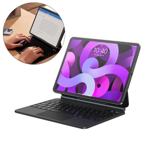 Kup Baseus Apple Tasche Brilliance Keyboard iPad Air 10.9 (4. und 5. Generation)/iPad Pro 11 (1., 2. und 3. Generation)/iPad 10.9 2022 (10. Generation) grau - BSU3993 - {ean13} - Sklep Home Screen