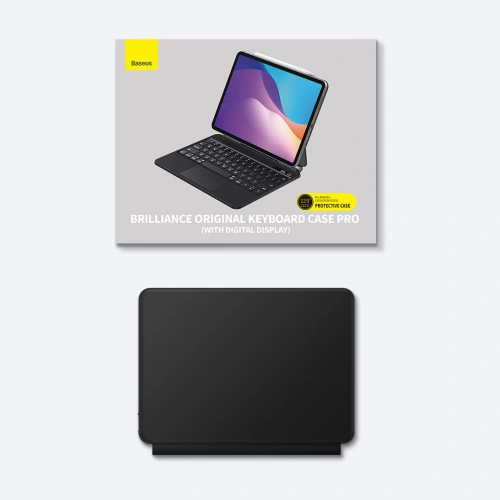 Buy Case Baseus Brilliance Keyboard Apple iPad Air 10.9 (4th and 5th gen)/iPad Pro 11 (1st, 2nd and 3rd gen)/iPad 10.9 2022 (10th gen) grey - BSU3993 - {ean13} - Home Screen Store Europe