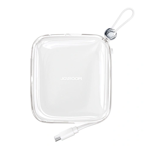 Kup Joyroom Powerbank JR-L002 Jelly Series 10000mAh 22.5W + USB-C Kabel weiß - JYR618 - {ean13} - Sklep Home Screen