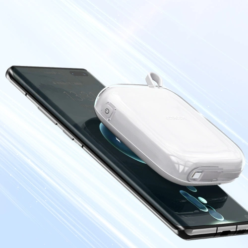 Kup Joyroom Powerbank JR-L002 Jelly Series 10000mAh 22.5W + USB-C Kabel weiß - JYR618 - {ean13} - Sklep Home Screen