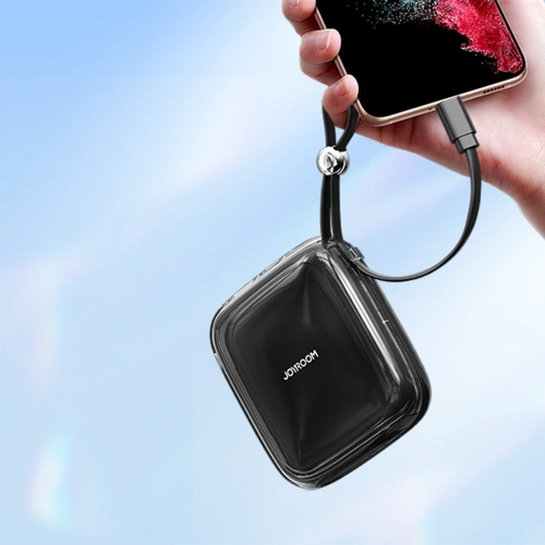 Buy Powerbank Joyroom JR-L002 Jelly Series 10000mAh 22.5W + USB-C cable black - JYR619 - {ean13} - Home Screen Store Europe