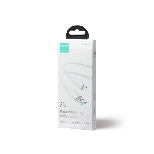 Kup Joyroom Kabel S-UL012A11 Surpass Serie USB-A/Lightning 2.4A 1.2m weiß - JYR620 - {ean13} - Sklep Home Screen