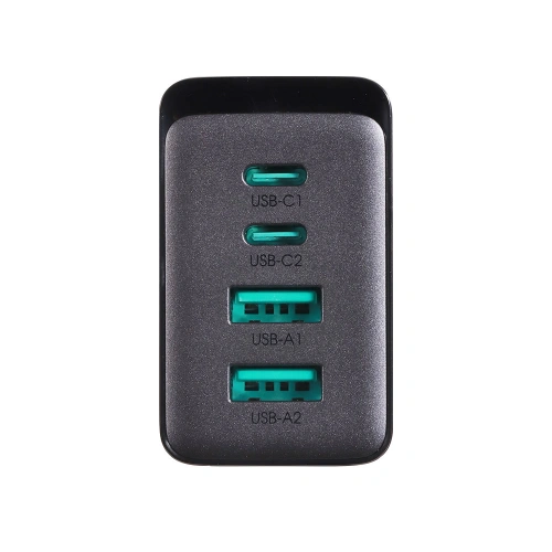 Kup Încărcător de rețea Joyroom TCG02 GaN 67W 4-port (2x USB, 2x USB C) negru + cablu USB-C/USB-C 100W 1.2m - JYR621 - {ean13} - Sklep Home Screen
