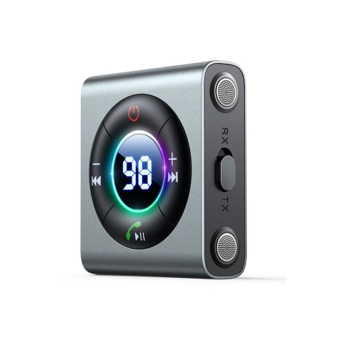 Buy Transmitter Joyroom JR-CB2 Bluetooth AUX (transmitter/receiver) for car/TV grey - JYR623 - {ean13} - Home Screen Store Europe