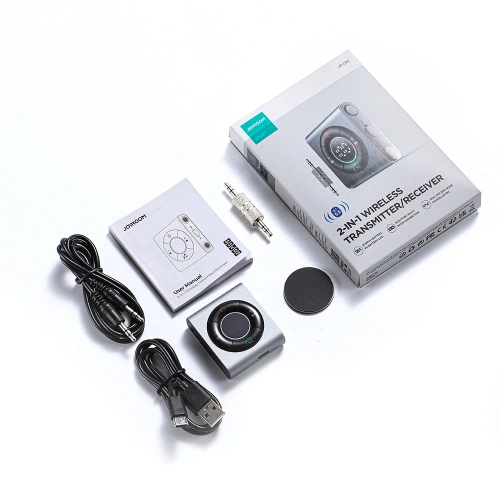 Buy Transmitter Joyroom JR-CB2 Bluetooth AUX (transmitter/receiver) for car/TV grey - JYR623 - {ean13} - Home Screen Store Europe