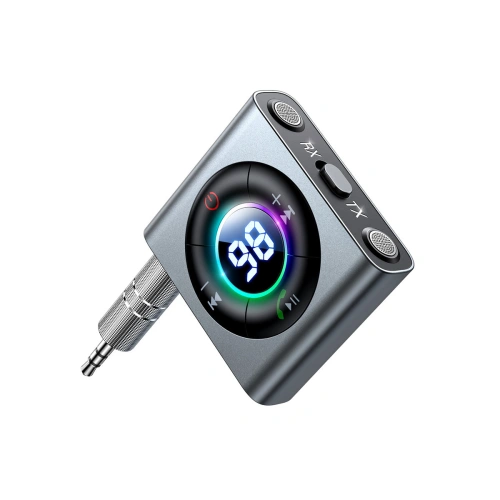 Kup Transmitter Joyroom JR-CB2 Bluetooth AUX (adó/v receiver) autóhoz/tévéhez szürke - JYR623 - {ean13} - Sklep Home Screen