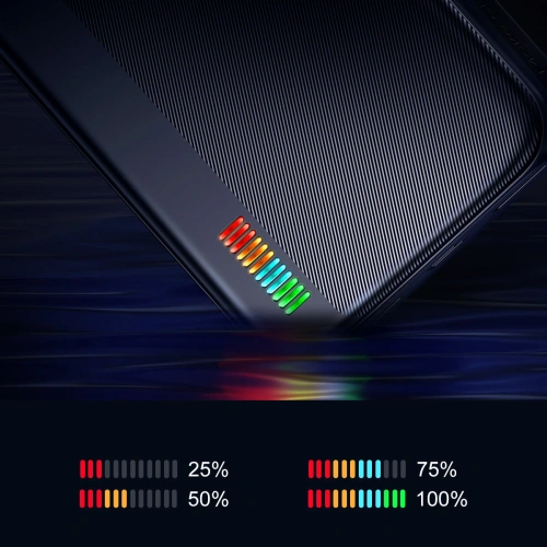 Kup Powerbank Joyroom JR-T018 Dazzling Series 30000mAh 12W fekete - JYR624 - {ean13} - Sklep Home Screen