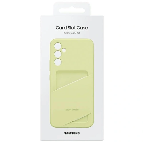 Kup Etui Samsung Galaxy A34 5G EF-OA346TGEGWW limonka/lime Kryt s otvorem na kartu - SMG867 - {ean13} - Sklep Home Screen
