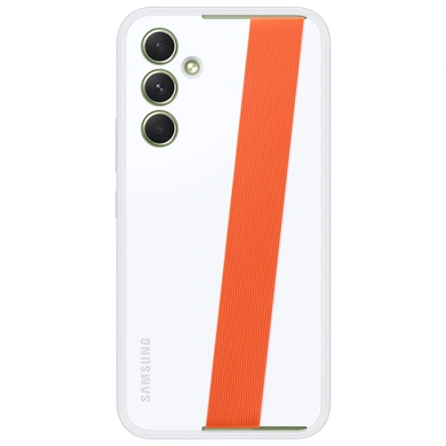 Kup Etui Samsung Galaxy A54 5G EF-XA546CWEGWW alb/white Slim Strap Cover - SMG874 - {ean13} - Sklep Home Screen