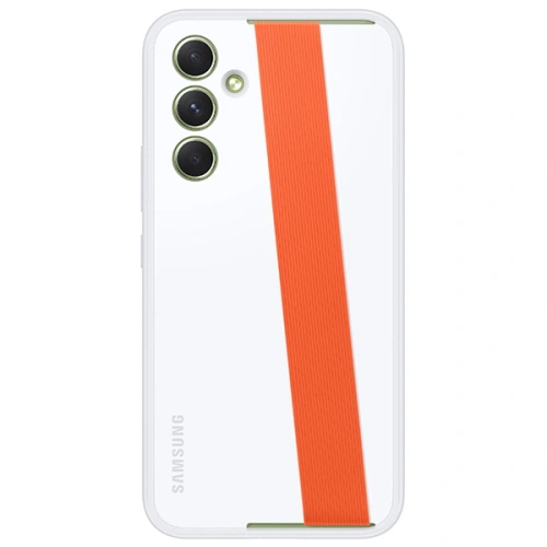 Kup Etui Samsung Galaxy A54 5G EF-XA546CWEGWW alb/white Slim Strap Cover - SMG874 - {ean13} - Sklep Home Screen