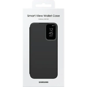 Kup Samsung Case Galaxy A34 5G EF-ZA346CBEGWW schwarz/schwarz Smart View Wallet Case - SMG875 - {ean13} - Sklep Home Screen