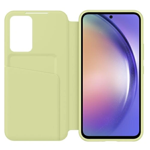 Kup Samsung Tasche Galaxy A54 5G EF-ZA546CGEGWW lime/lime Smart View Wallet Case - SMG879 - {ean13} - Sklep Home Screen