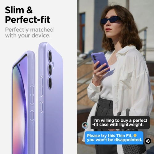 Kup Etui Spigen Thin Fit Samsung Galaxy A54 5G Awesome Violet - SPN2806 - {ean13} - Sklep Home Screen