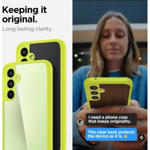 Buy Case Spigen Ultra Hybrid Samsung Galaxy A54 5G Lime - SPN2807 - {ean13} - Home Screen Store Europe