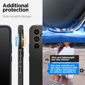 Buy Case Spigen Thin Fit Samsung Galaxy A54 5G Black - SPN2809 - {ean13} - Home Screen Store Europe