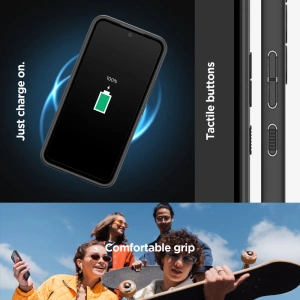 Buy Case Spigen Ultra Hybrid Samsung Galaxy A54 5G Matte Black - SPN2810 - {ean13} - Home Screen Store Europe