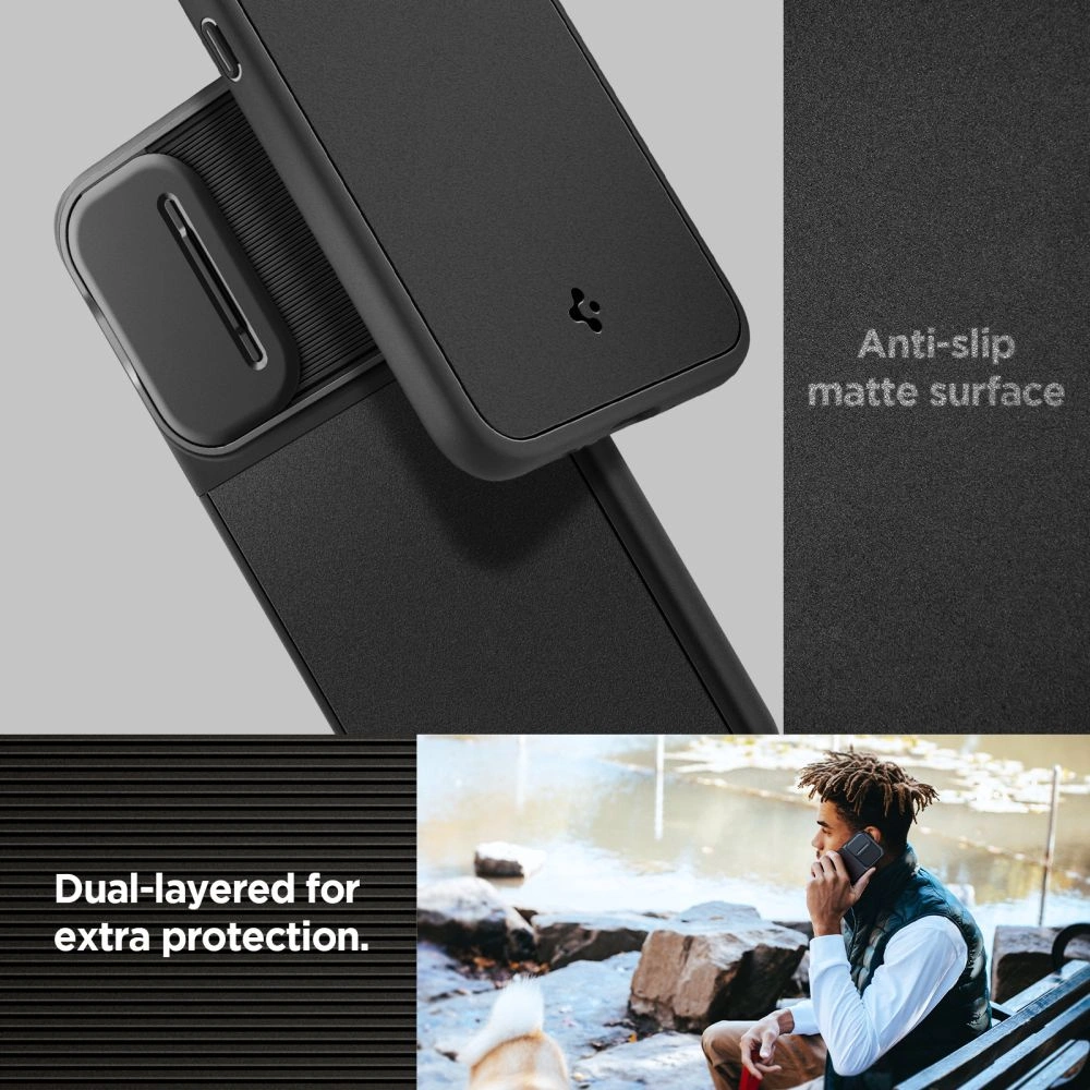 Etui Spigen Optik Armor Samsung Galaxy A54 5G Black