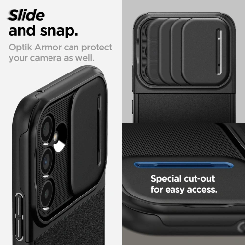 Kup Spigen Samsung Case Optik Armor Galaxy A54 5G Schwarz - SPN2812 - {ean13} - Sklep Home Screen