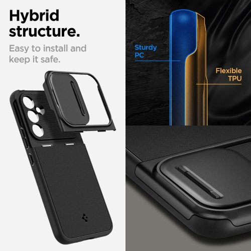 Kup Spigen Samsung Case Optik Armor Galaxy A54 5G Schwarz - SPN2812 - {ean13} - Sklep Home Screen