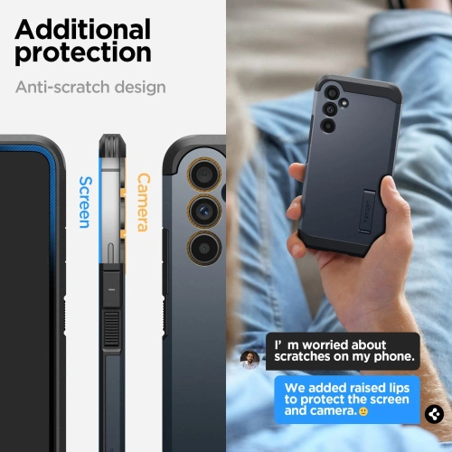 Buy Case Spigen Tough Armor Samsung Galaxy A54 5G Metal Slate - SPN2813 - {ean13} - Home Screen Store Europe