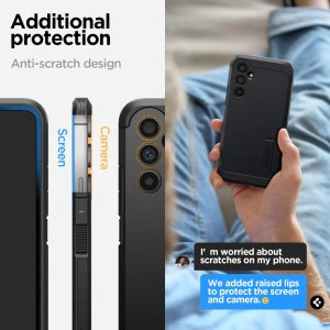 Buy Case Spigen Tough Armor Samsung Galaxy A54 5G Black - SPN2814 - {ean13} - Home Screen Store Europe