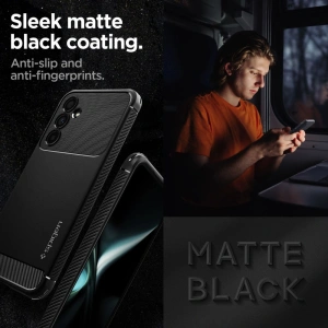 Buy Case Spigen Rugged Armor Samsung Galaxy A54 5G Matte Black - SPN2815 - {ean13} - Home Screen Store Europe