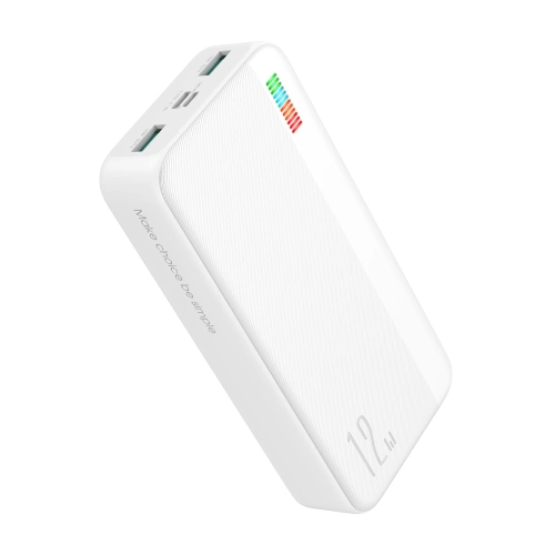 Buy Powerbank Joyroom JR-T017 Dazzling Series 20000mAh 12W white - JYR626 - {ean13} - Home Screen Store Europe