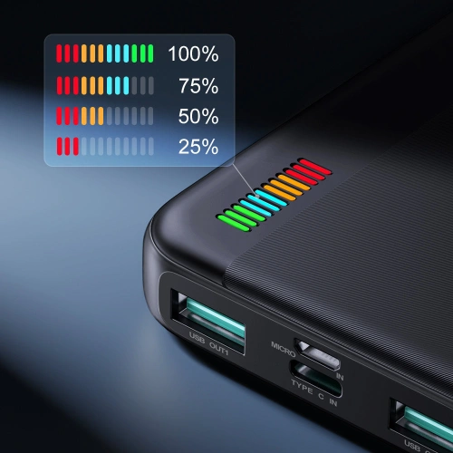 Kup Powerbank Joyroom JR-T016 Dazzling Series 10000mAh 12W černý - JYR627 - {ean13} - Sklep Home Screen
