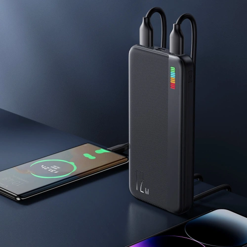 Buy Powerbank Joyroom JR-T016 Dazzling Series 10000mAh 12W black - JYR627 - {ean13} - Home Screen Store Europe