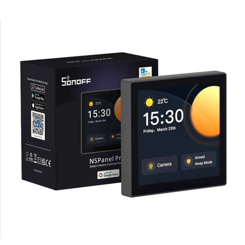 Kup Fali kapcsoló Sonoff NSPanel Pro (fekete) - SNF109 - {ean13} - Sklep Home Screen