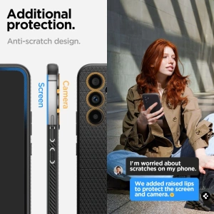 Buy Case Spigen Liquid Air Samsung Galaxy A54 5G Matte Black - SPN2816 - {ean13} - Home Screen Store Europe
