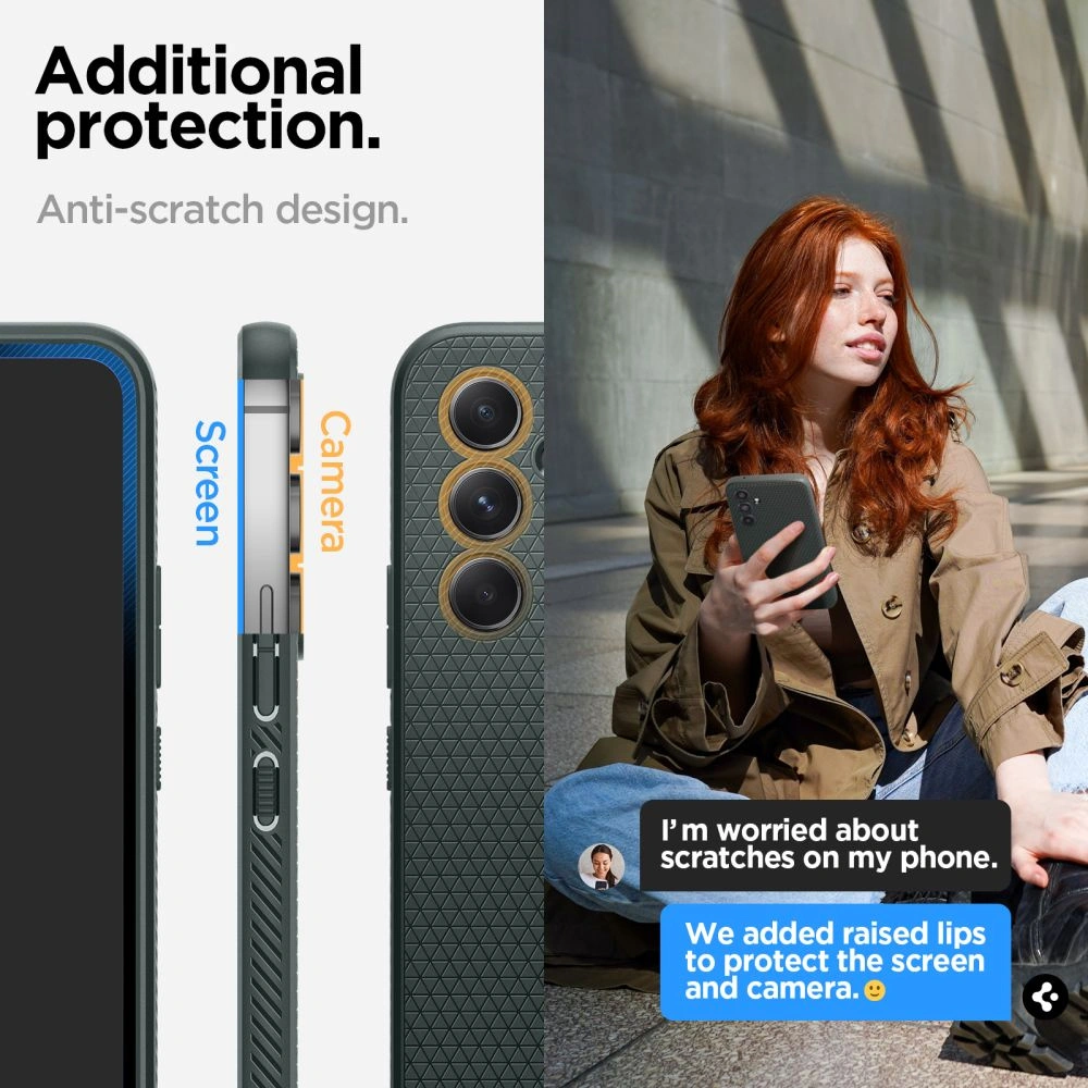 Etui Spigen Liquid Air Samsung Galaxy A54 5G Abyss Green