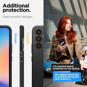 Kup Spigen Samsung Gehäuse Liquid Air Galaxy A34 5G Mattschwarz - SPN2823 - {ean13} - Sklep Home Screen