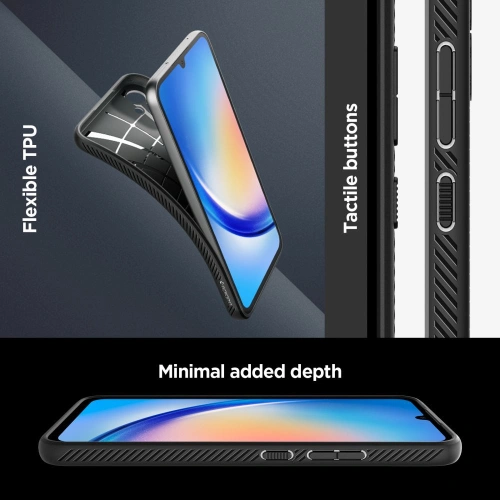 Kup Etui Spigen Liquid Air Samsung Galaxy A34 5G Matte Black - SPN2823 - {ean13} - Sklep Home Screen