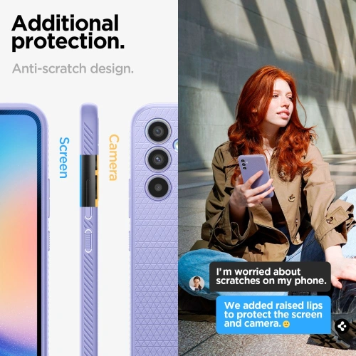 Kup Etui Spigen Liquid Air Samsung Galaxy A34 5G Csodás Lila - SPN2824 - {ean13} - Sklep Home Screen