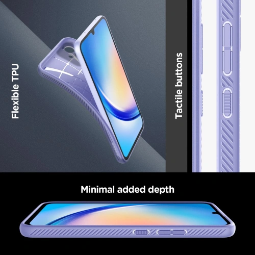 Buy Case Spigen Liquid Air Samsung Galaxy A34 5G Awesome Violet - SPN2824 - {ean13} - Home Screen Store Europe