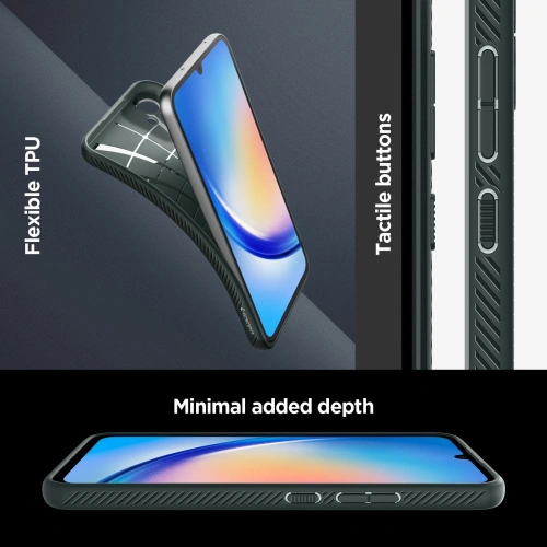 Kup Spigen Samsung Gehäuse Liquid Air Galaxy A34 5G Abyss Grün - SPN2825 - {ean13} - Sklep Home Screen