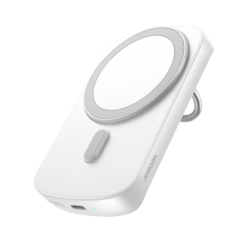 Kup Joyroom Powerbank mit drahtloser Aufladung JR-W030 6000mAh mit Ring und Ständer bis zu 20W weiß - JYR629 - {ean13} - Sklep Home Screen