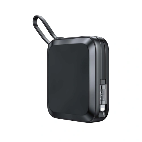 Kup Powerbank cu încărcare wireless Joyroom JR-L007 Icy Series 10000mAh 22.5W + cablu Lightning negru - JYR630 - {ean13} - Sklep Home Screen